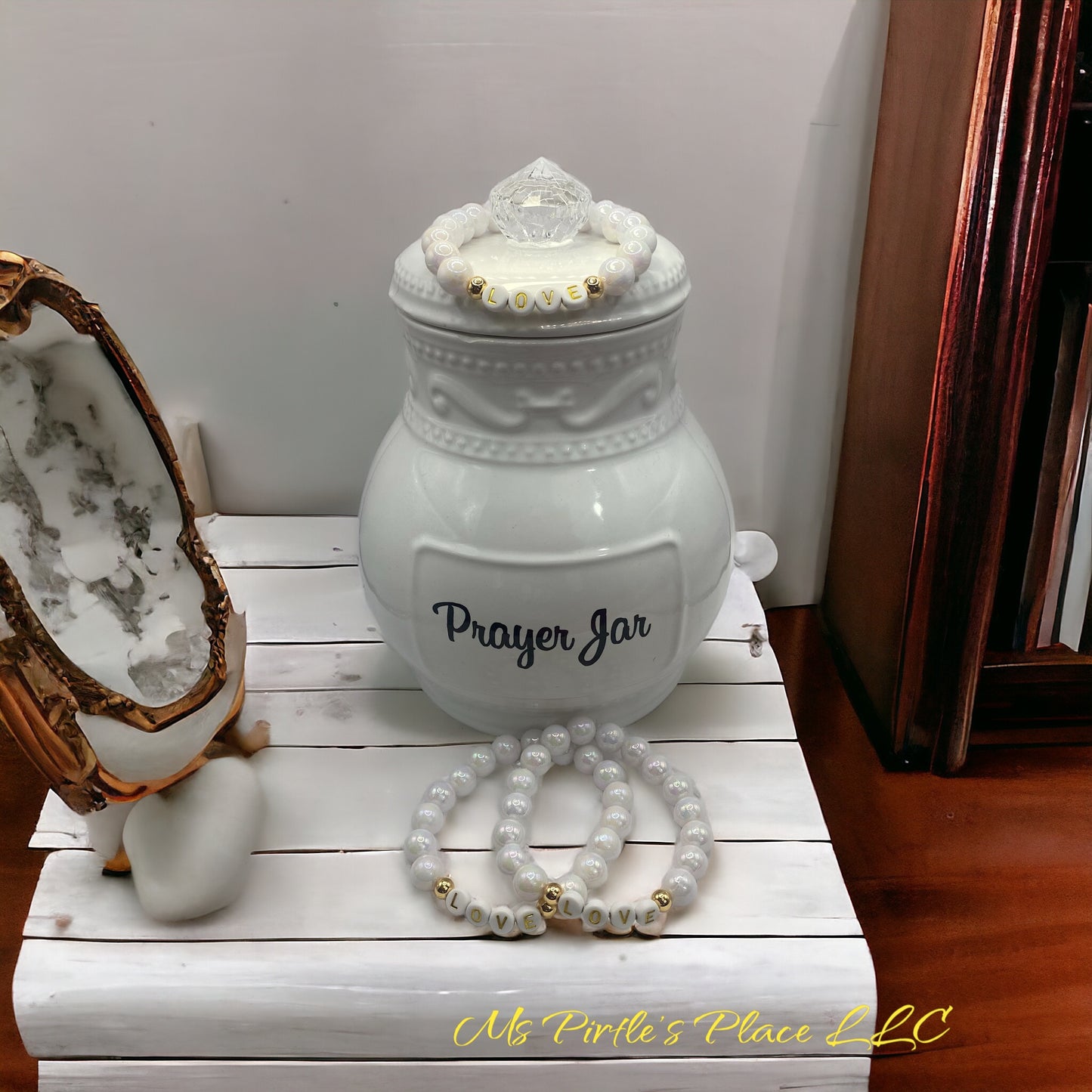Imitation Pearl Round White Inspiration Bracelets
