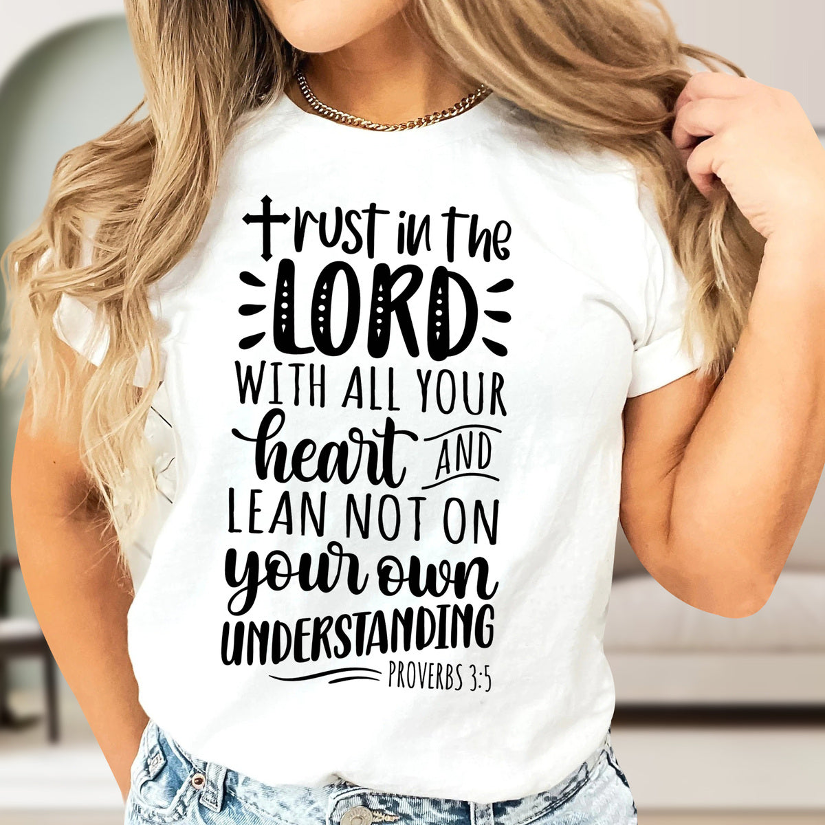 Camiseta de manga corta blanca